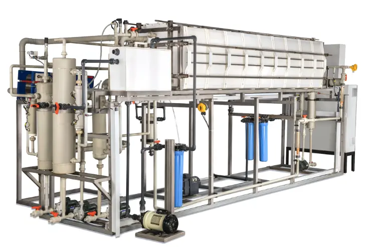 Liquisol modular water treatment system installation